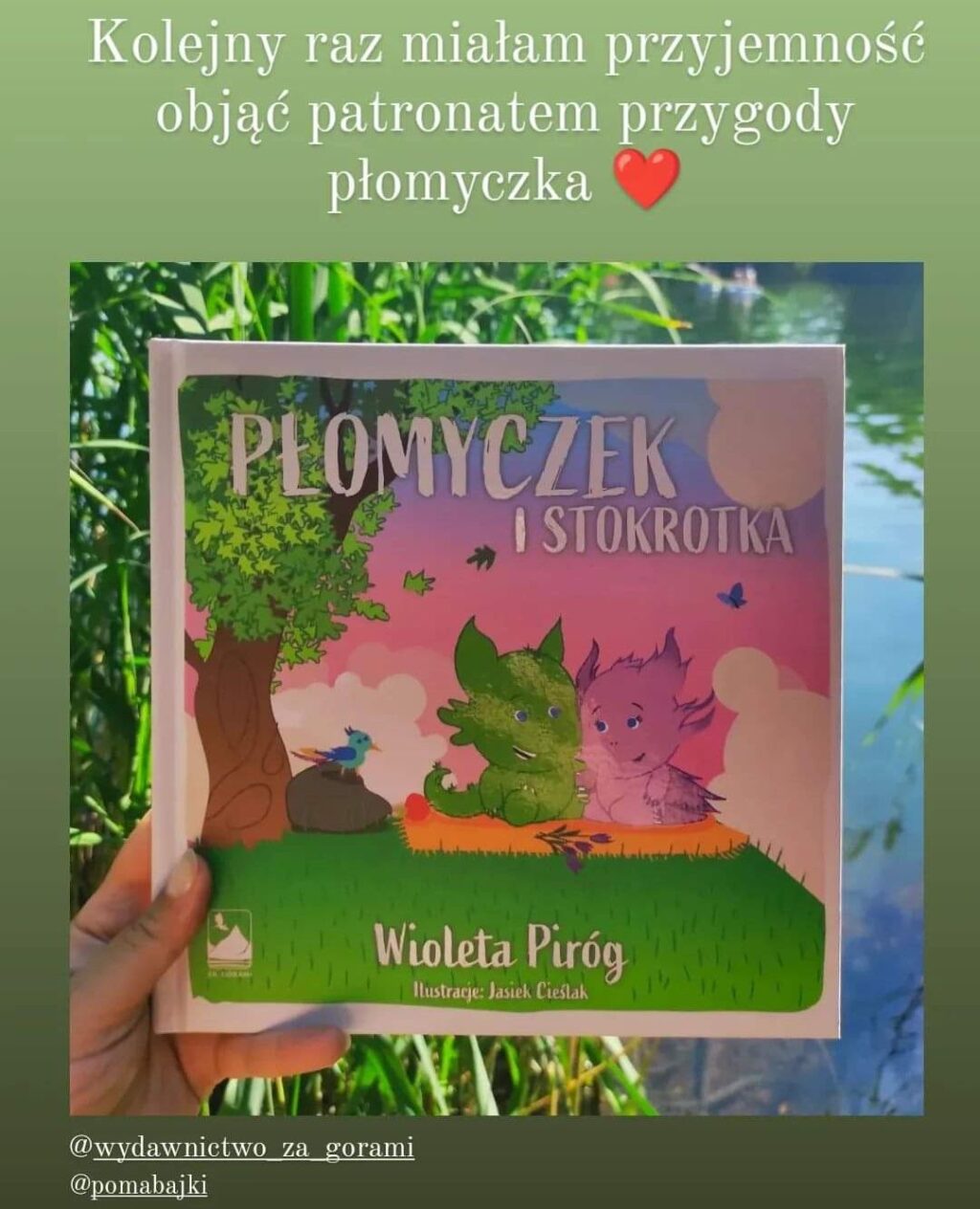 Pomabajki Płomyczek Wioleta Piróg bajkoterapia Ewelina Pyrtek